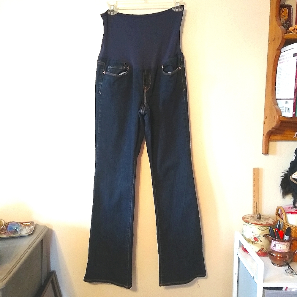 GAP Women's Boot Cut Jeans - Dark Blue